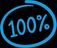 100%