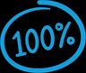100%