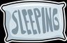 sleeping