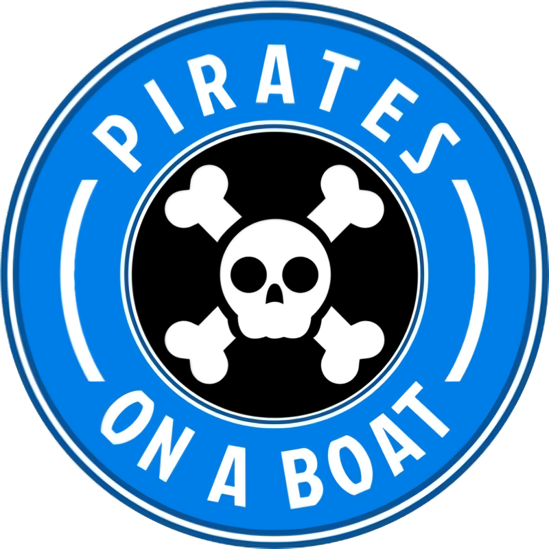 team Pirates on a Boat logo